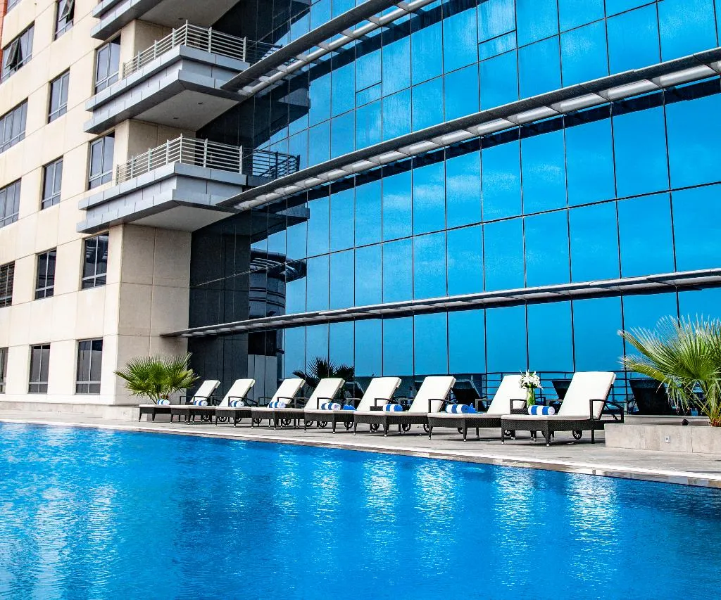 Pool, Al Salam Grand Hotel Apartment, Dubai