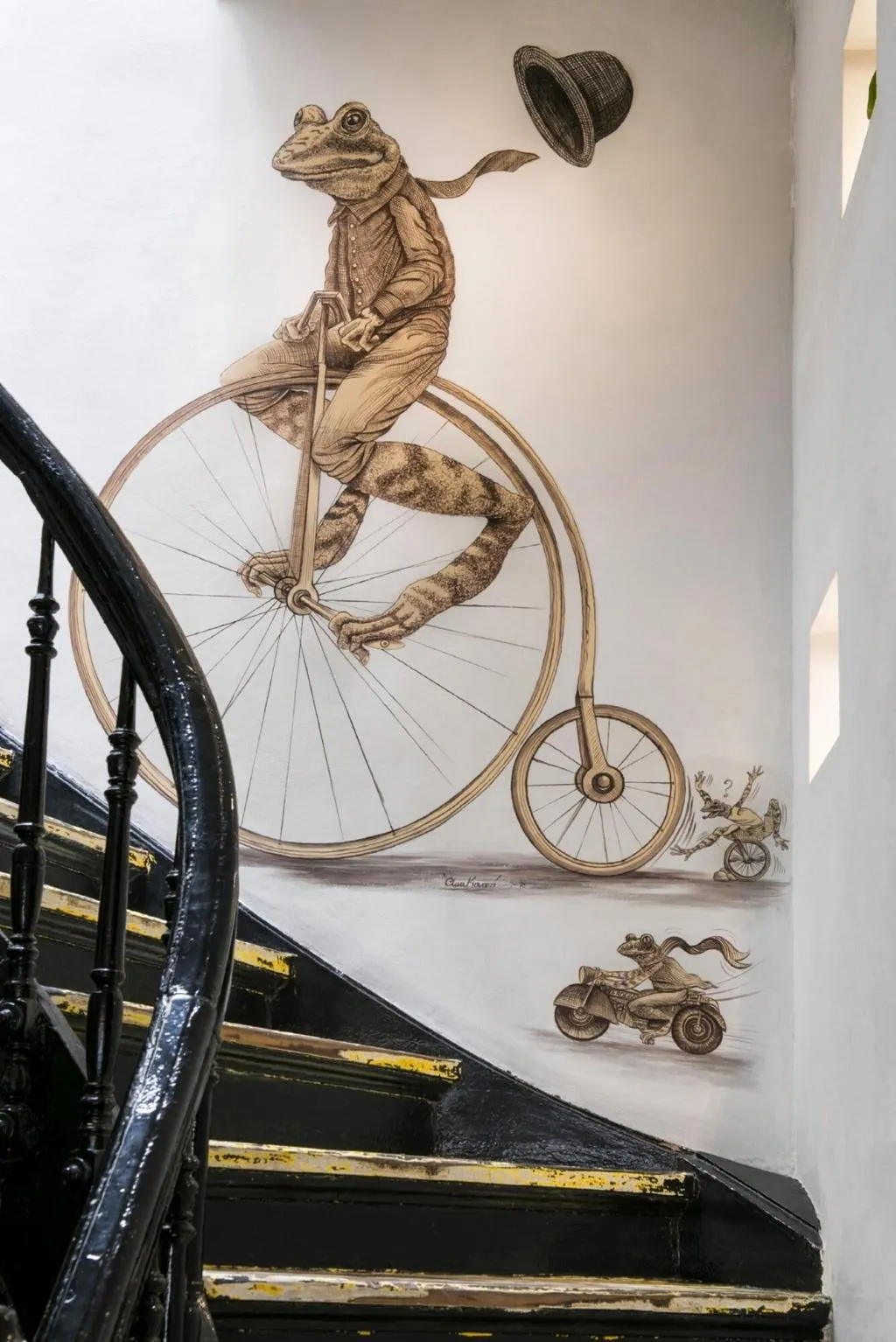 Lobby, The Frogs Guesthouse, Athens