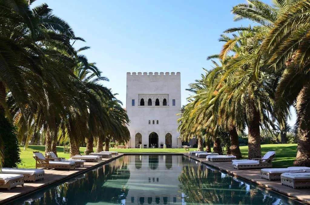 General view, Ksar Char-Bagh, Marrakech