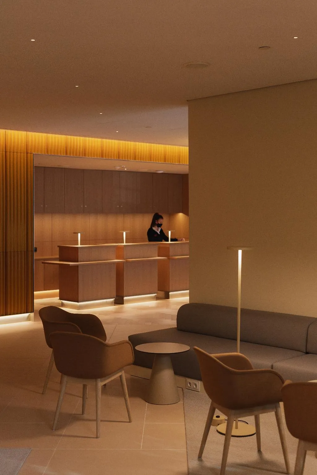 Lobby, Lumen Hotel and The Lisbon Light Show, Lisbon