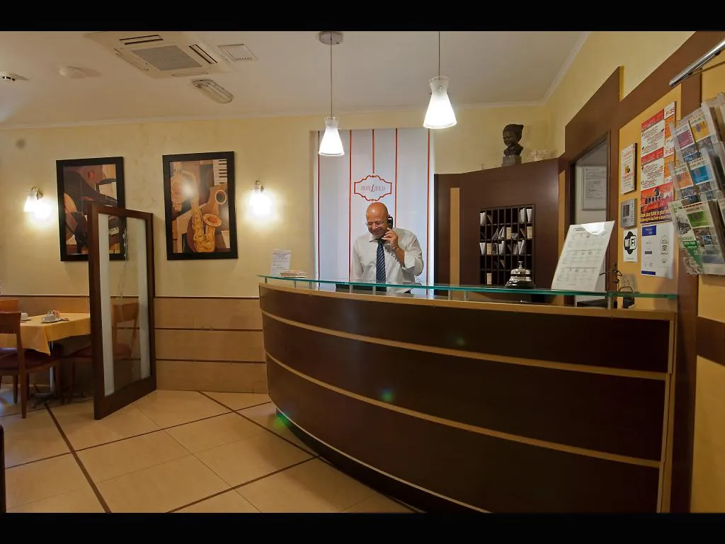 Lobby, Hotel Lirico, Rome