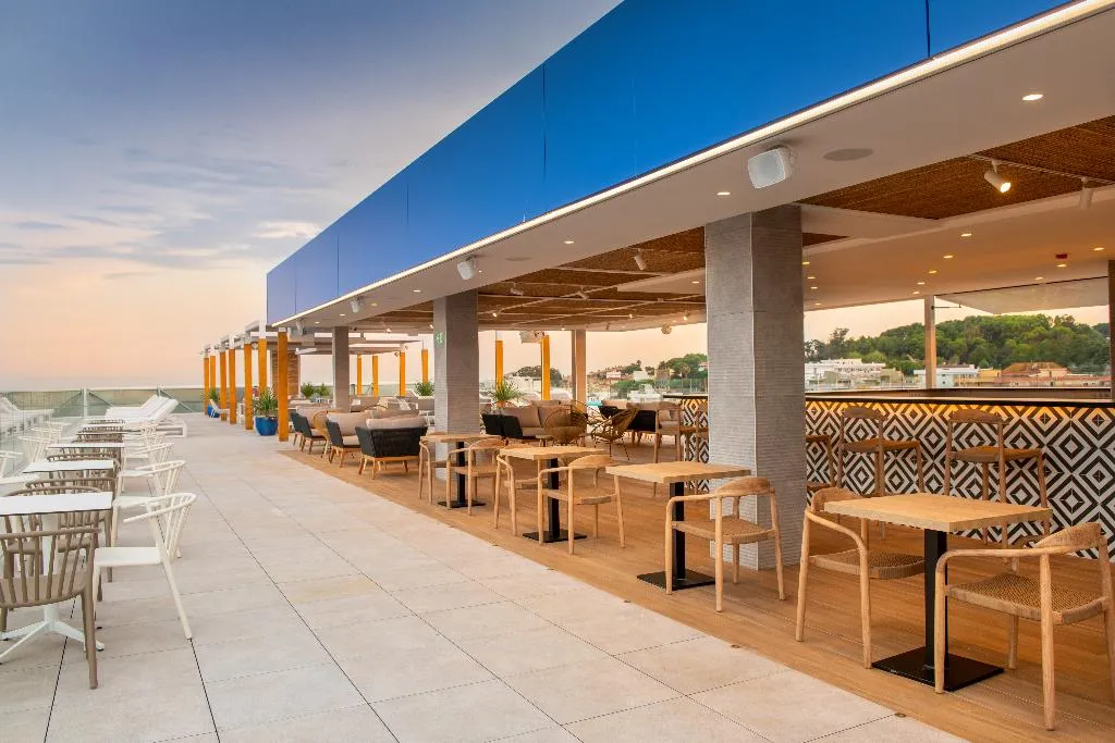 Terrace, L'Azure Hotel, Costa Brava