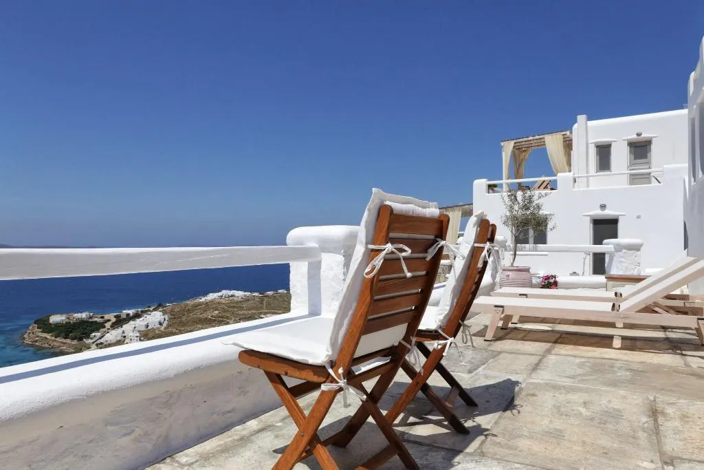 Terrace, La Maison Blanche, Mykonos