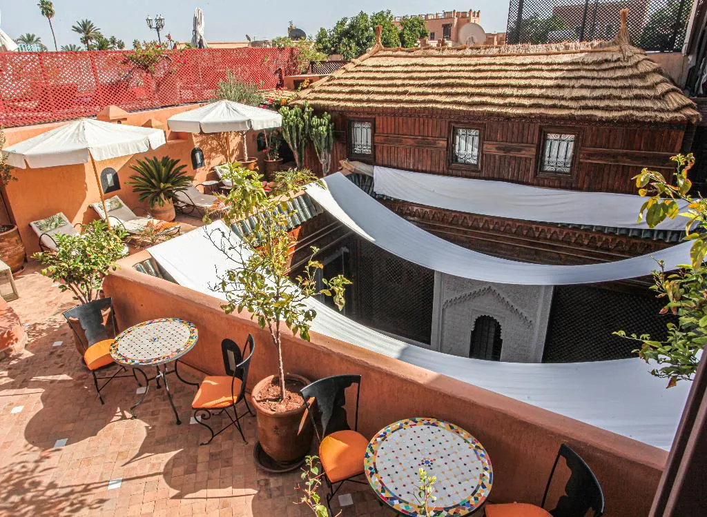 Terrace, Riad Melhoun & Spa, Marrakech