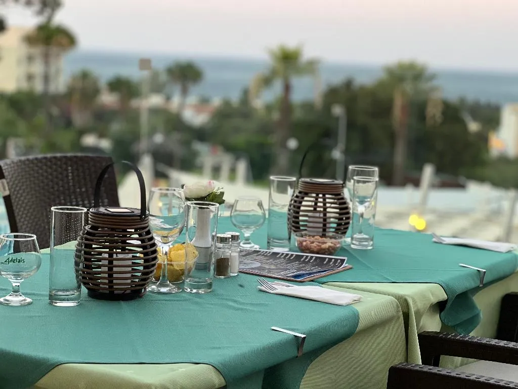 Terrace, Adelais Bay, Cyprus