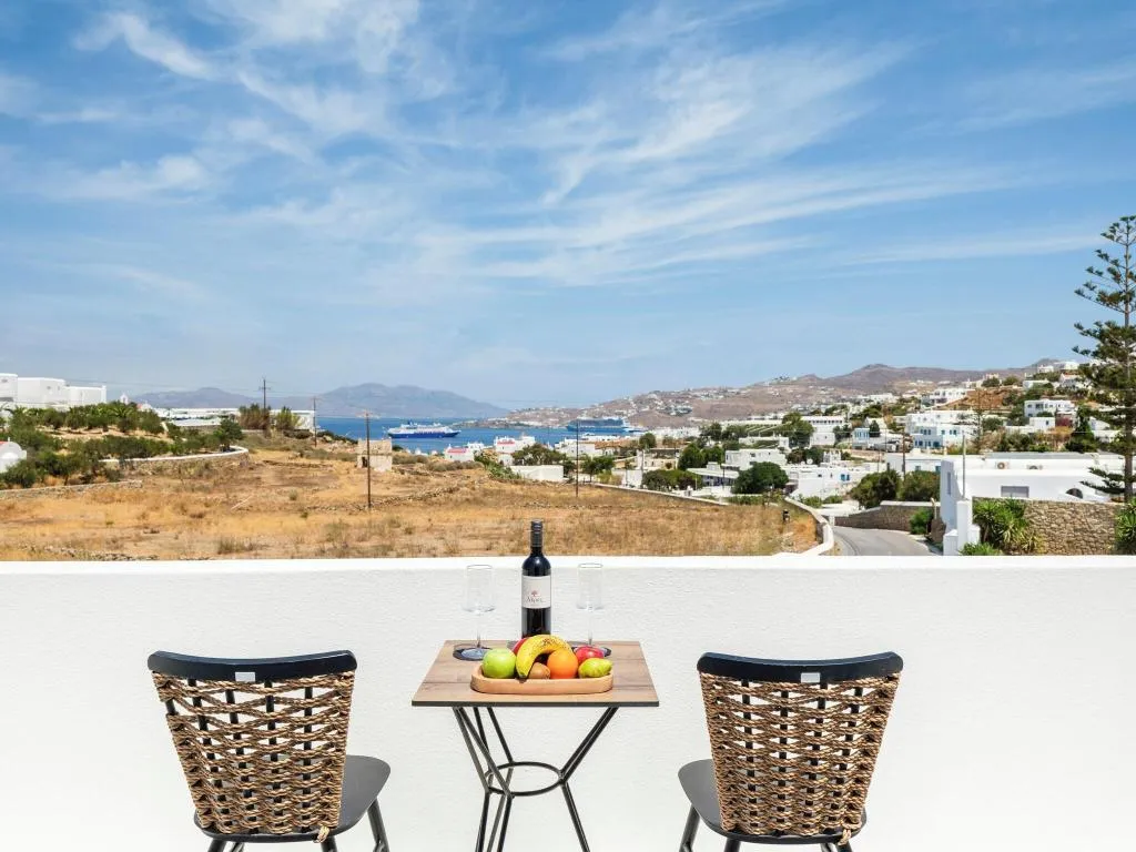 Terrace, Three Shades Mykonos, Mykonos