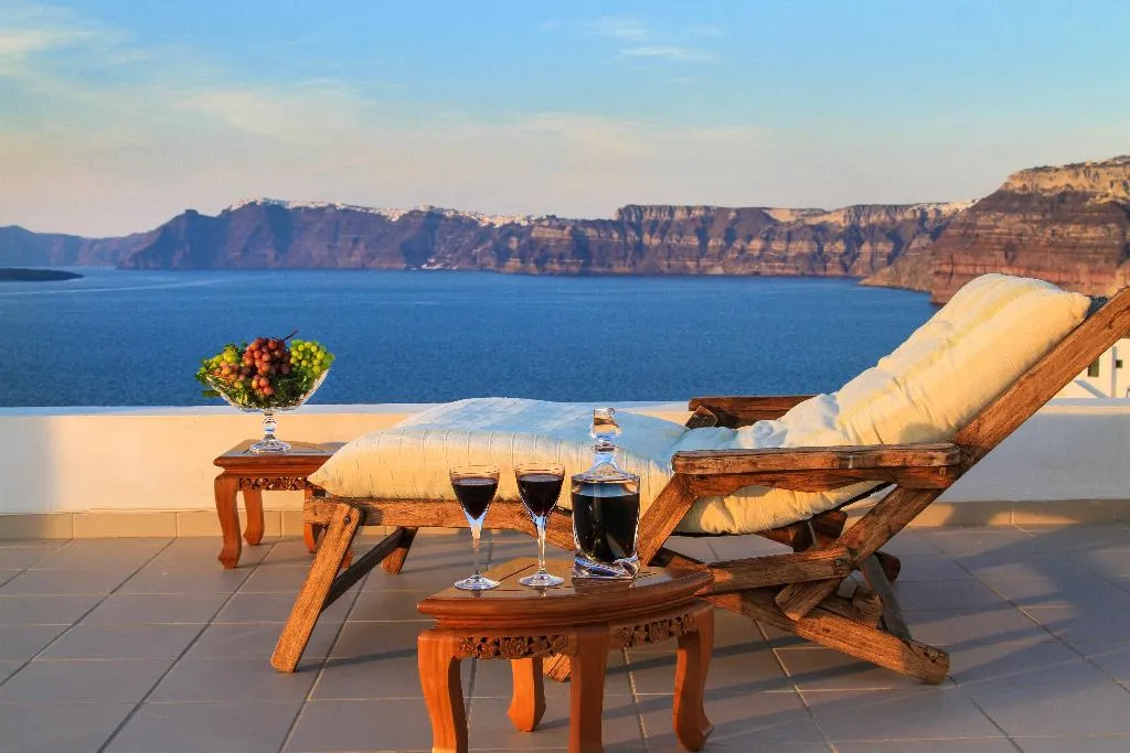 Terrace, Alba Residence, Santorini