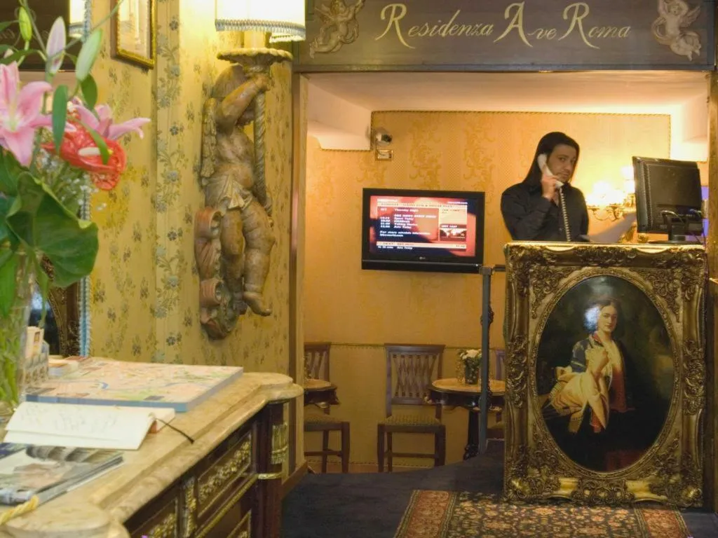 Lobby, Residenza Ave Roma, Rome