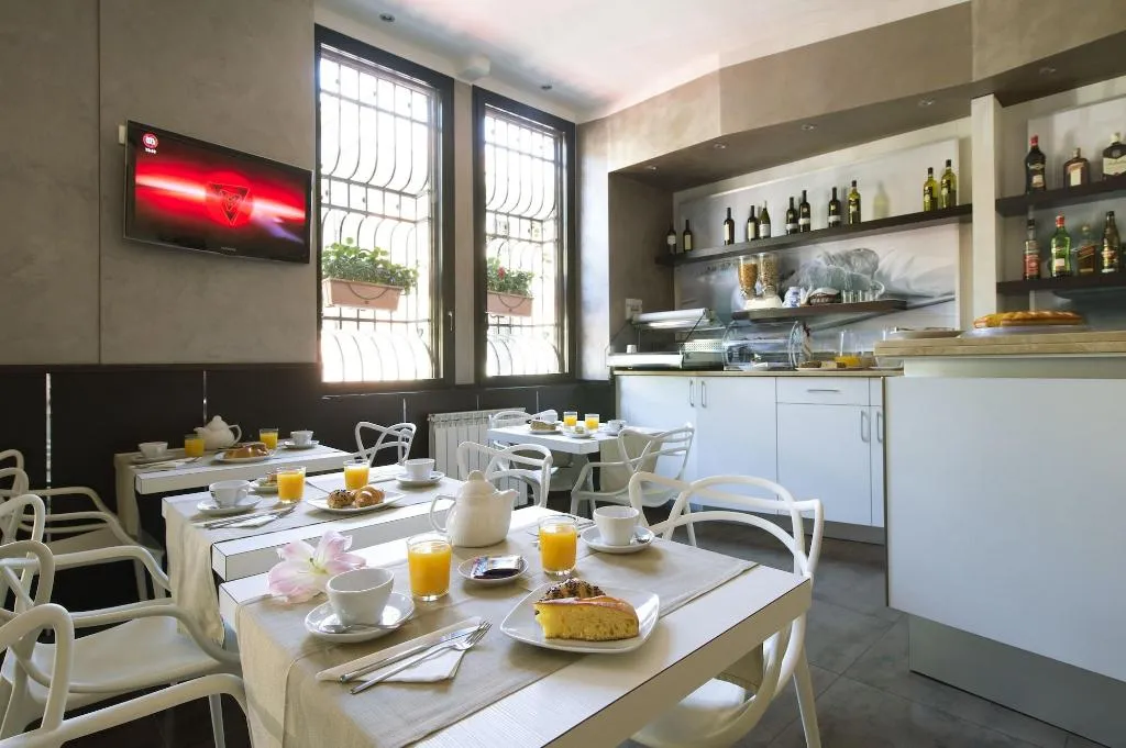 Restaurant, Hotel Delizia Milano, Milan