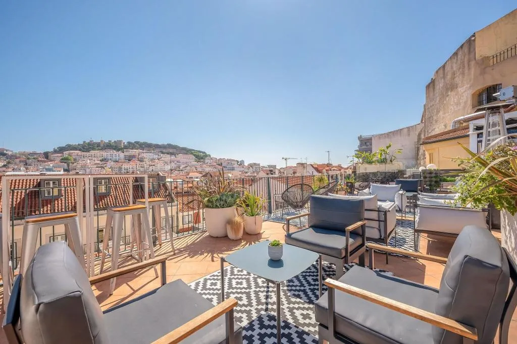 Terrace, The Art Inn Lisbon, Lisbon