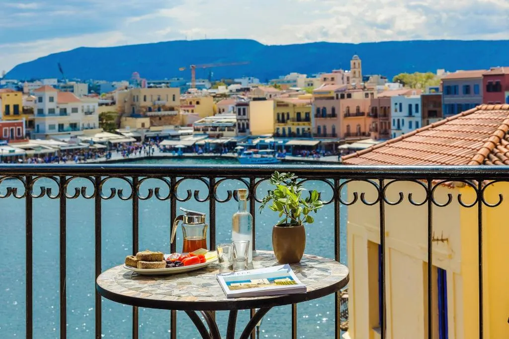 Terrace, Alcanea Boutique Hotel, Crete