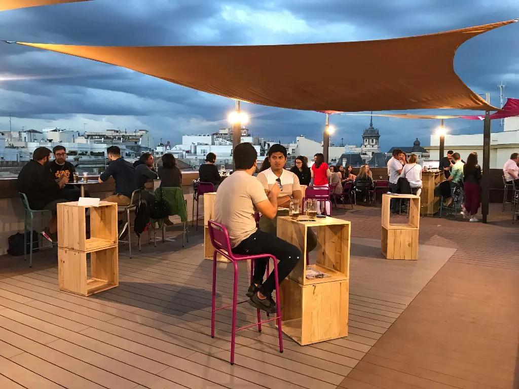 Terrace, Safestay Madrid, Madrid