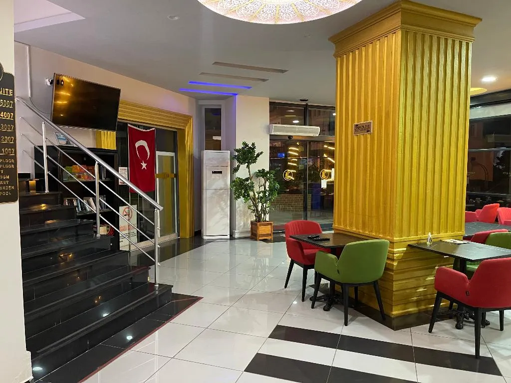 Lobby, Cleopatra City Hotel, Antalya