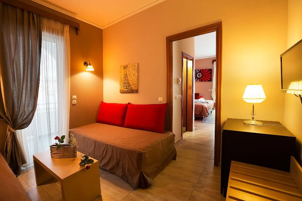 SUITE SEA VIEW TWO BEDROOMS Room, Kyparissia Beach, Athens