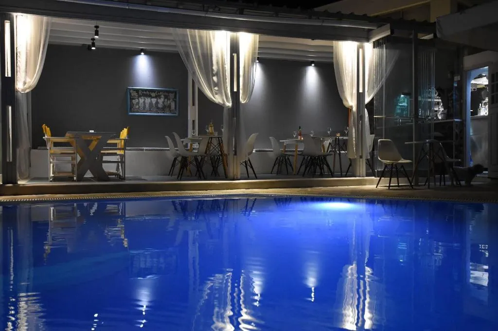 Restaurant, Rodakas Hotel, Santorini