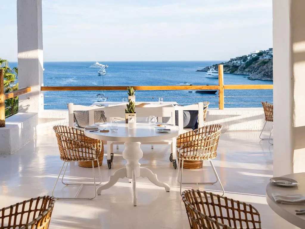 Restaurant, Mykonos Blu, A Resort to Live, Mykonos