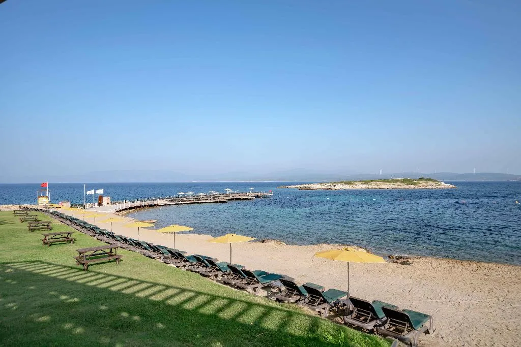 Beach, Royal Teos Thermal Resort Clinic & SPA, Izmir