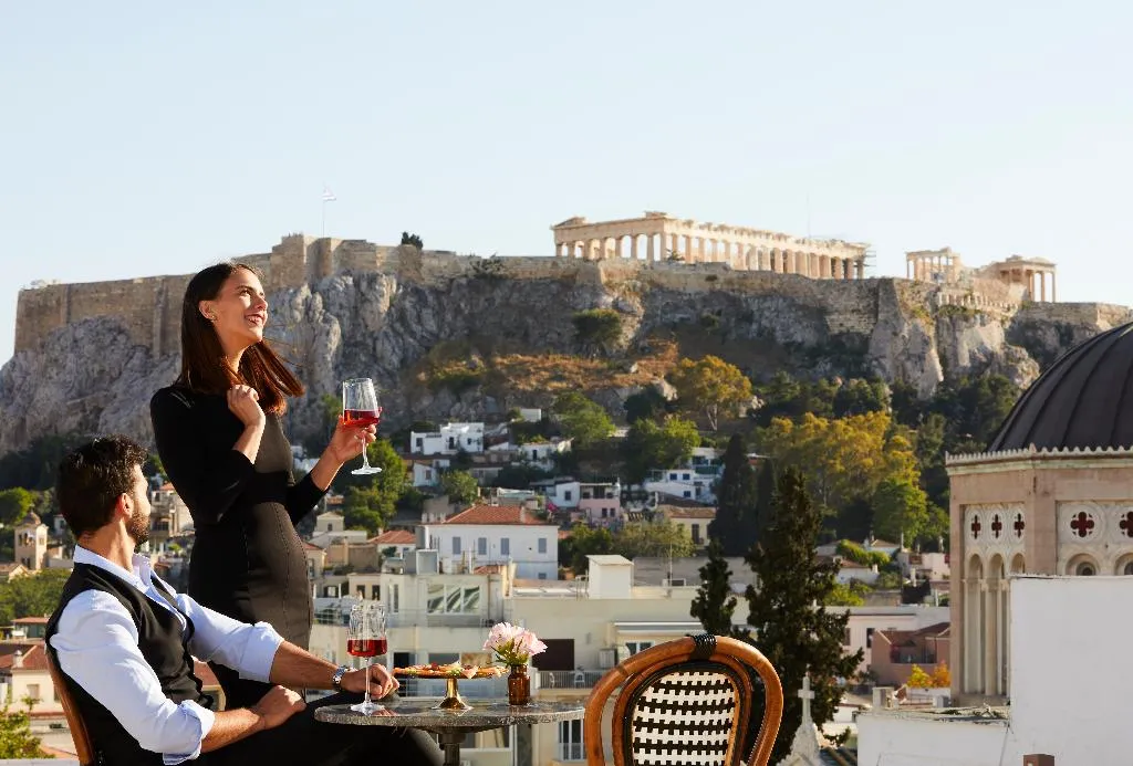 Terrace, Villa Brown Ermou, a member of Brown Hotels, Athens