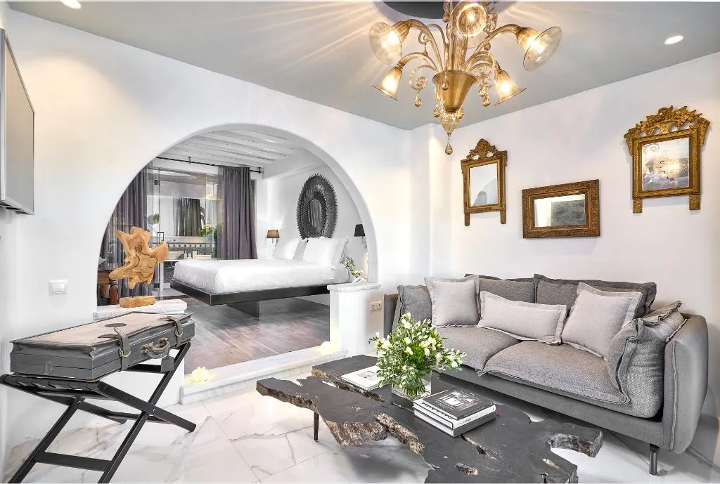 SUITE TWO BEDROOMS TWO BATHROOMS Room, Kivotos Mykonos, Mykonos
