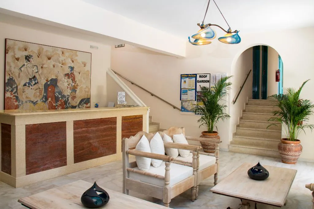 Lobby, Andreas Aparthotel, Santorini