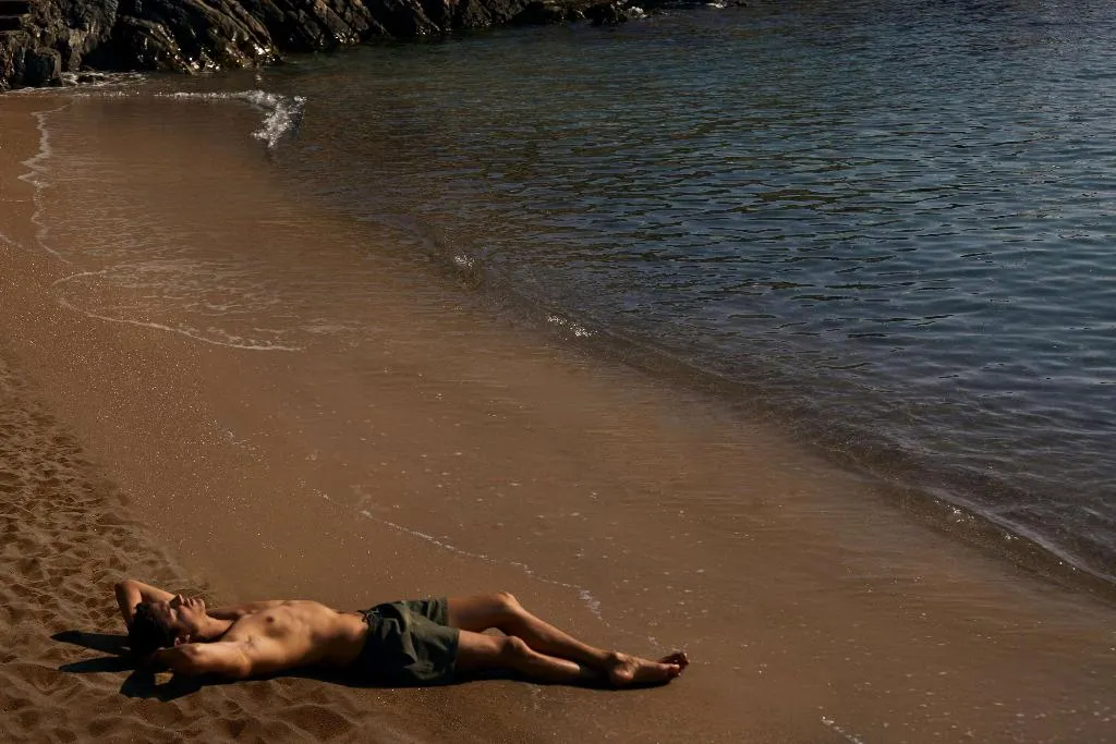 Beach, Minos Palace Resort, Crete