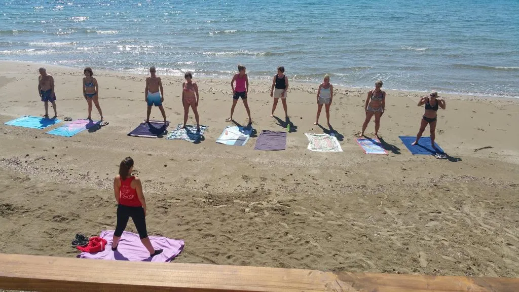 Beach, Hotel President Sea Palace, Catania