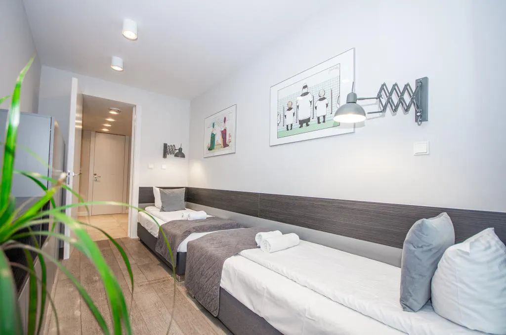 APARTMENT TWO BEDROOMS Room, Apartamenty InPoint, Krakow