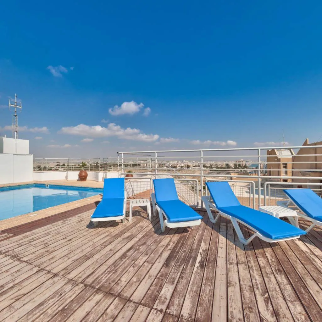 Pool, LIV Mackenzie Beach Suites, Cyprus