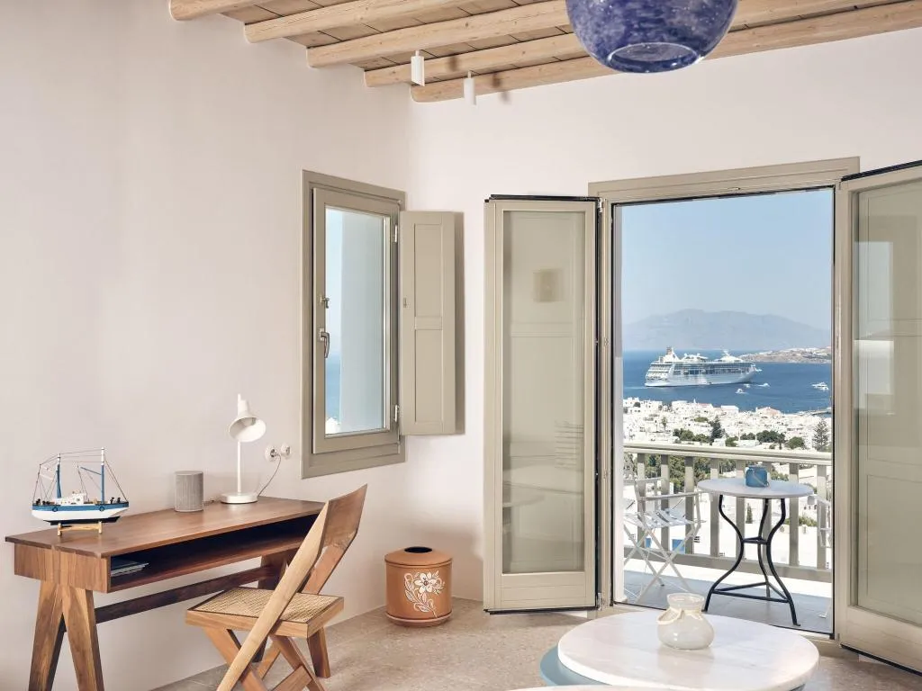 Room, Belvedere Hilltop Complex Rooms & Suites, Mykonos