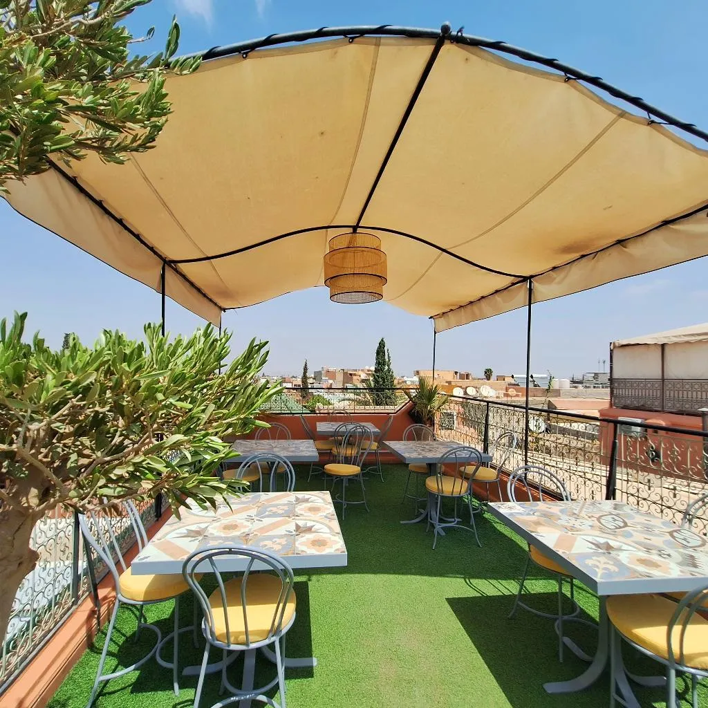 Terrace, Riad El Grably, Marrakech