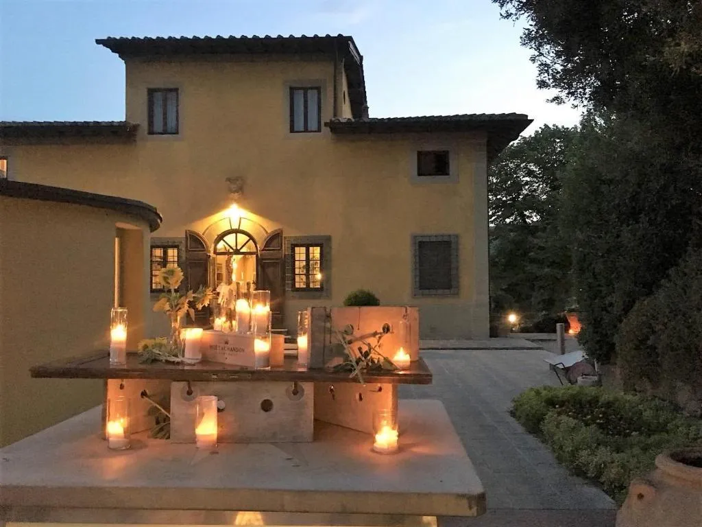 Terrace, Villa La Palagina, Florence