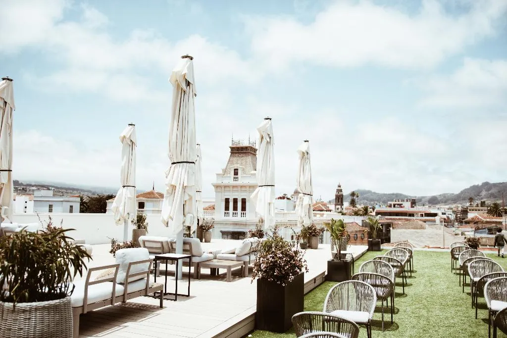 Terrace, La Laguna Gran Hotel, Tenerife