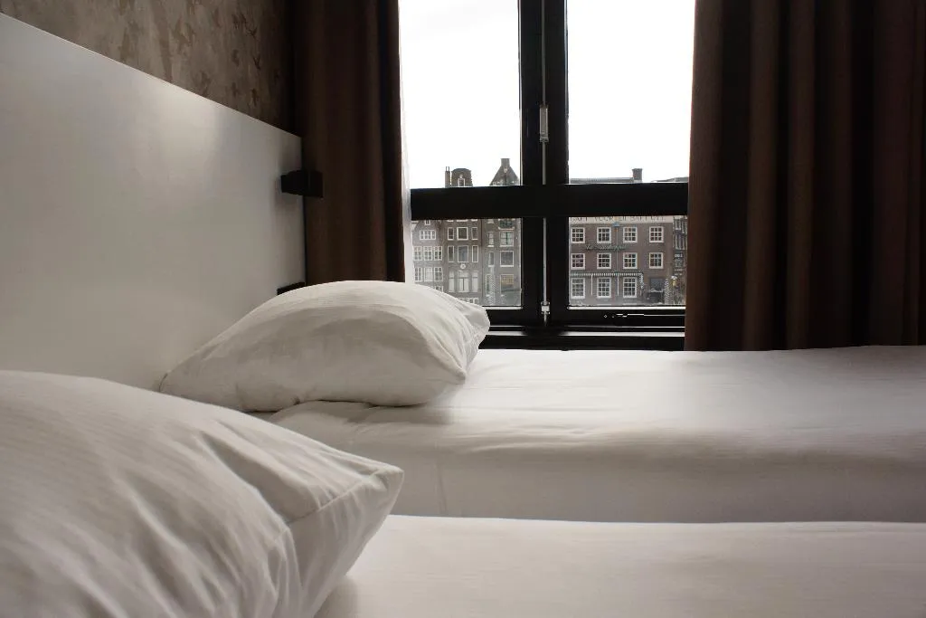 TWIN CITY VIEW TWO BEDS Room, Hotel Van Gelder, Amsterdam