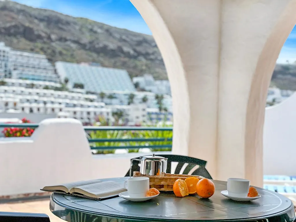 Terrace, Laguna Apartments, Gran Canaria