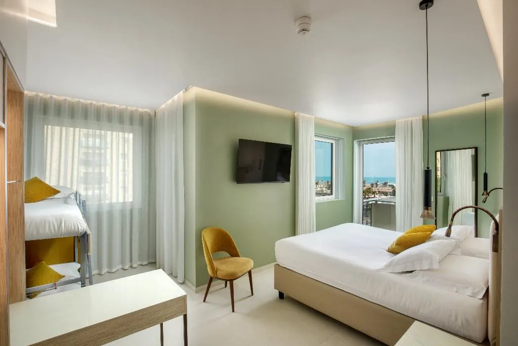 QUADRUPLE SUPERIOR SEA VIEW Room, Ambasciatori Suite Hotel, Venice