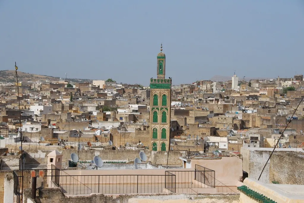 Terrace, Dar el Ghalia, Fez