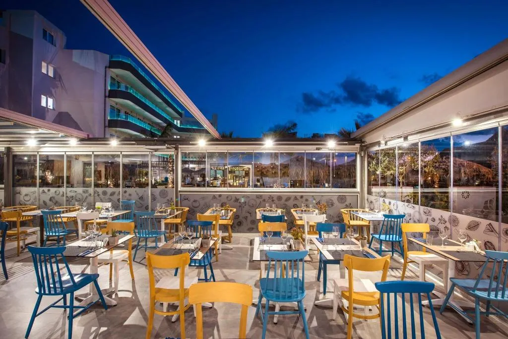 Restaurant, Infinity Blue, Crete