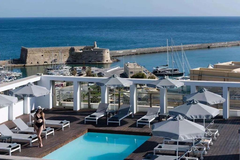 Pool, Aquila Atlantis Hotel, Crete