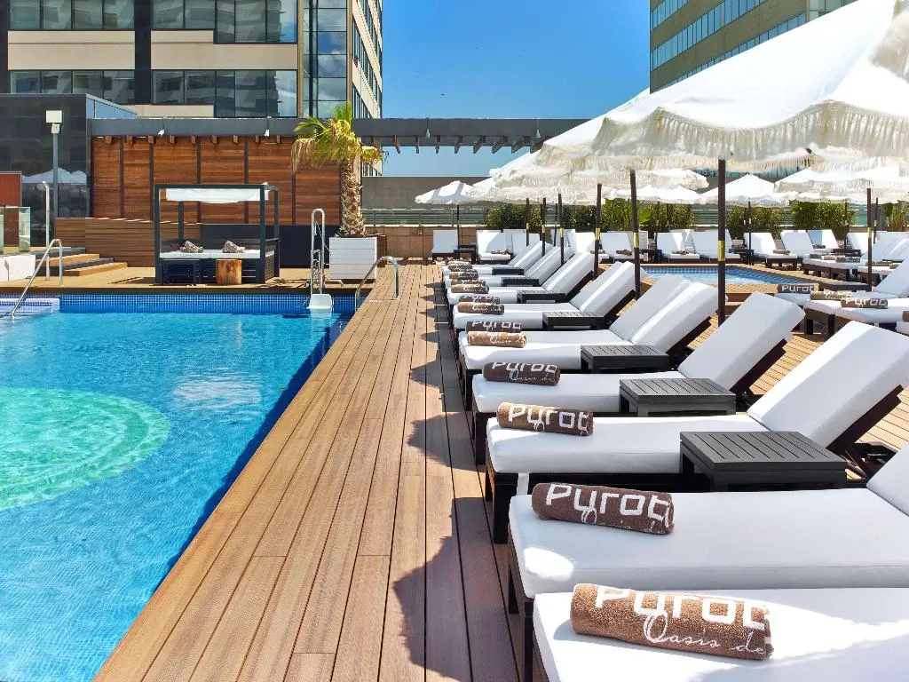 Pool, Hilton Diagonal Mar Barcelona, Barcelona