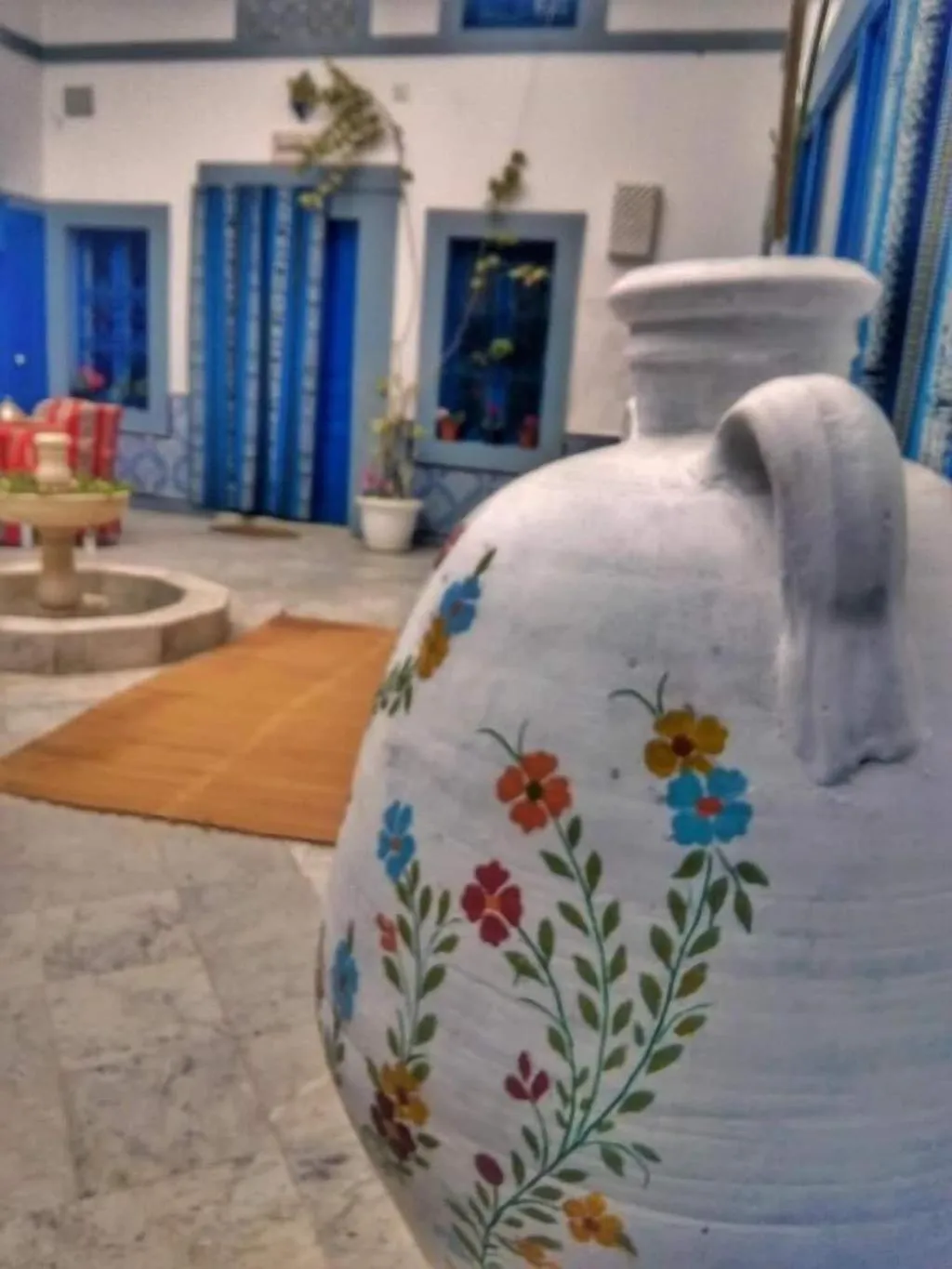 Lobby, Dar Baaziz, Tunisia