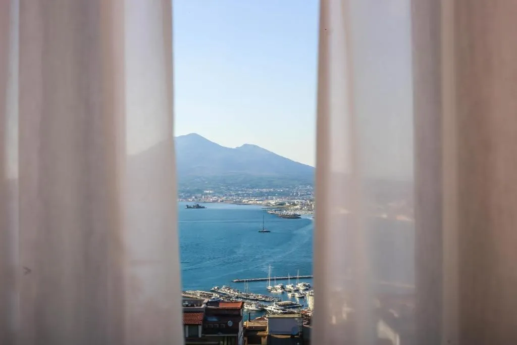 DOUBLE CLASSIC SEA VIEW Room, Experience Boutique Hotel - Villa Cimmino, Naples