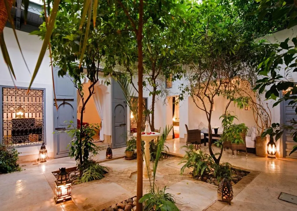 Terrace, Dar Hanane, Marrakech