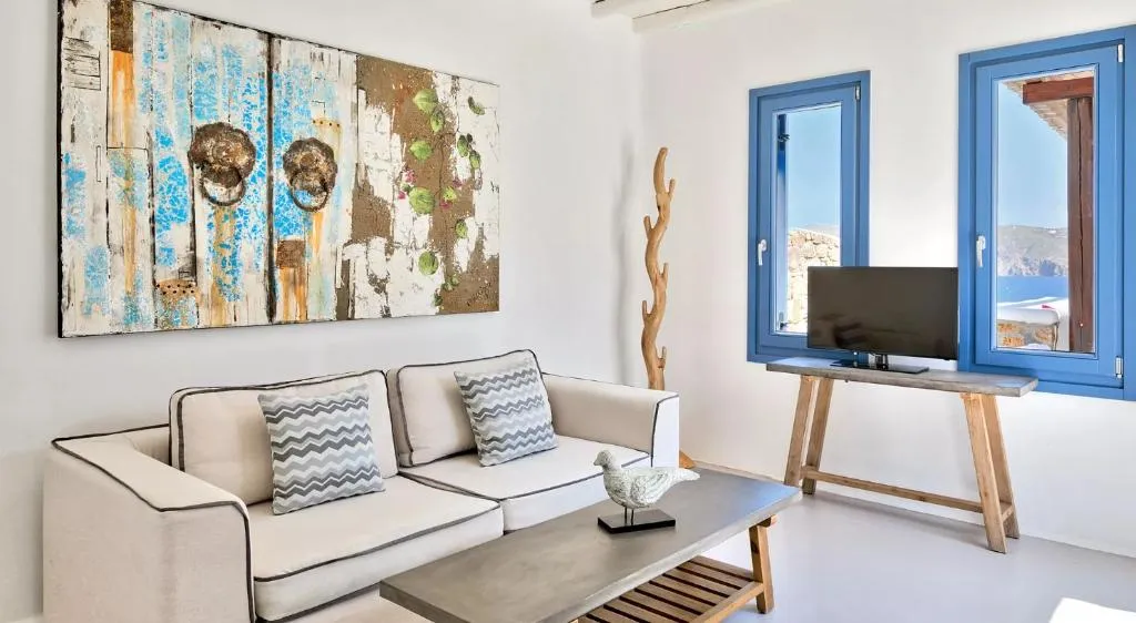VILLA TWO BEDROOMS WITH PRIVATE POOL Room, Mykonos Panormos Villas, Mykonos