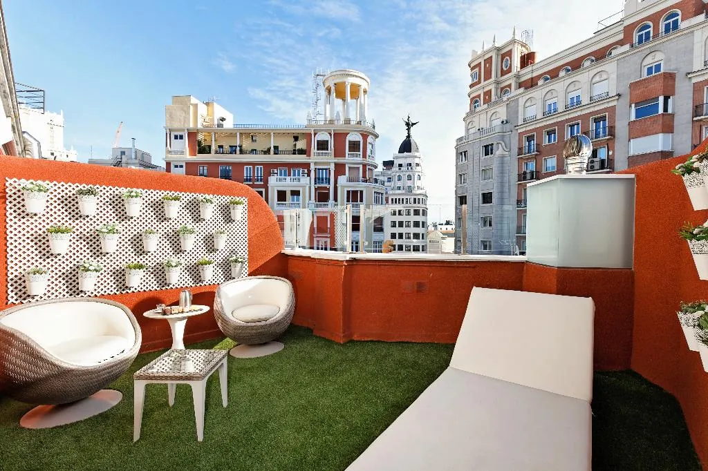 Double or Twin WITH TERRACE Room, Grupotel Mayorazgo, Madrid