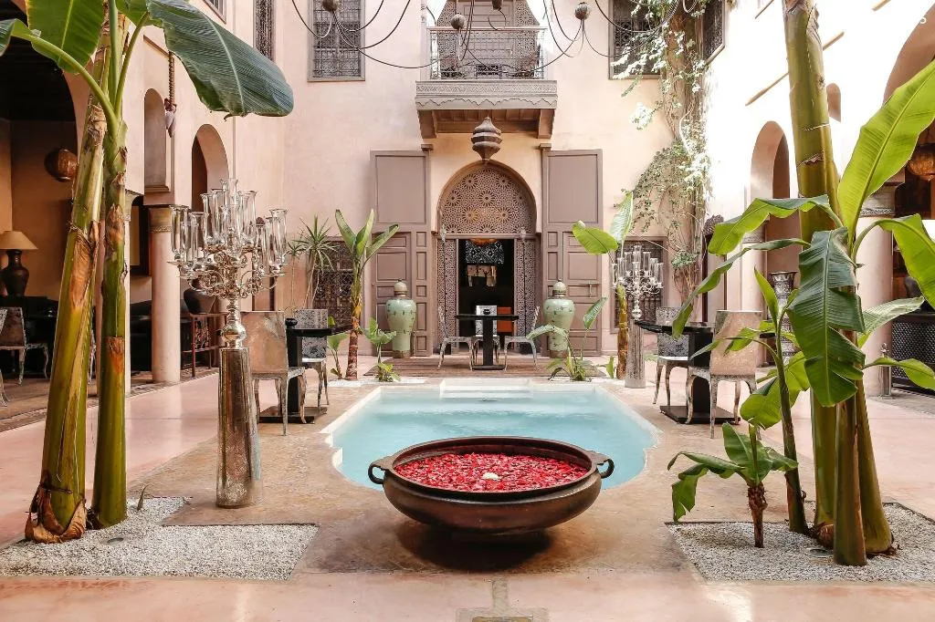 General view, Riad Noir d'Ivoire, Marrakech