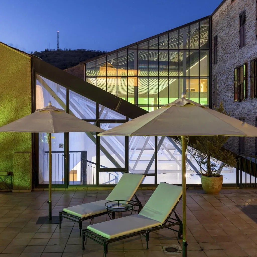 Terrace, Parador de la Seu d'Urgell, Costa Brava