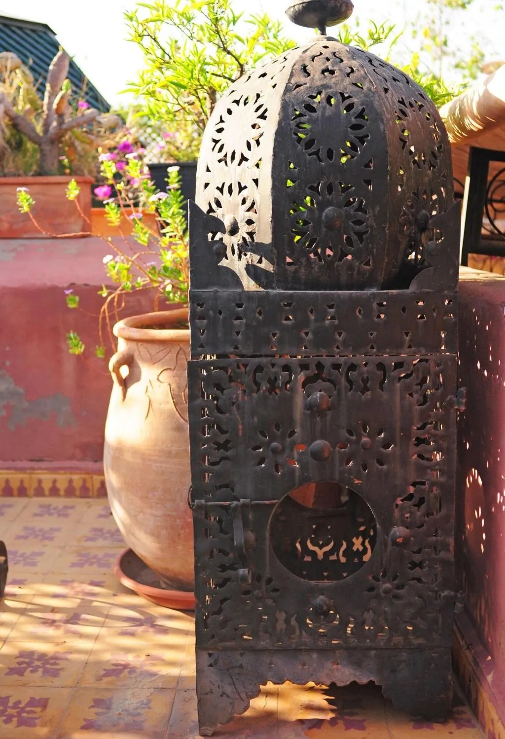 Terrace, Riad Al Mamoune, Marrakech