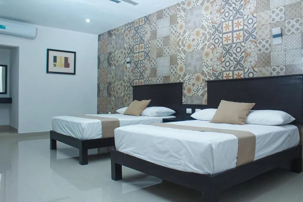 FAMILY ROOM WITH DOUBLE BED Room, Hotel Zibahun, Cancun Area