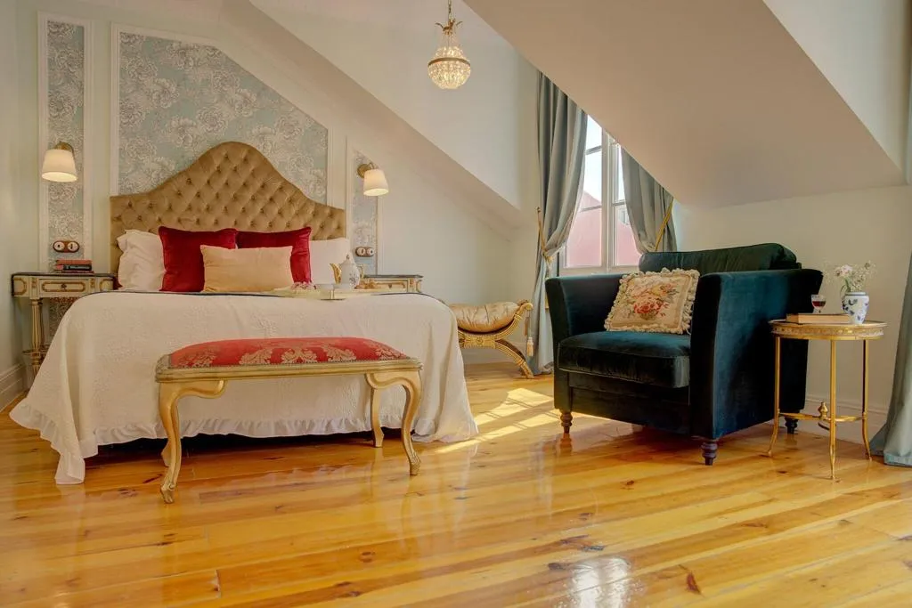 DOUBLE QUEEN SIZE BED Room, Palácio das Especiarias, Lisbon