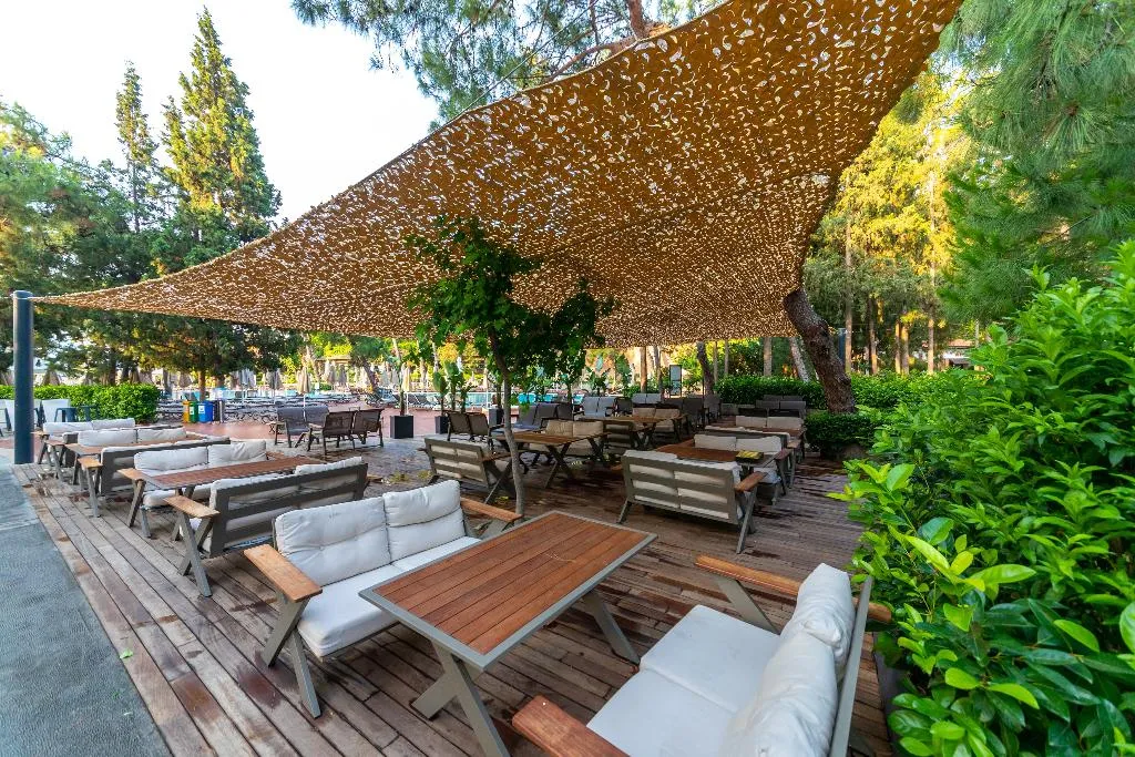 Terrace, Grand Yazici Club Turban Thermal Hotel, Dalaman